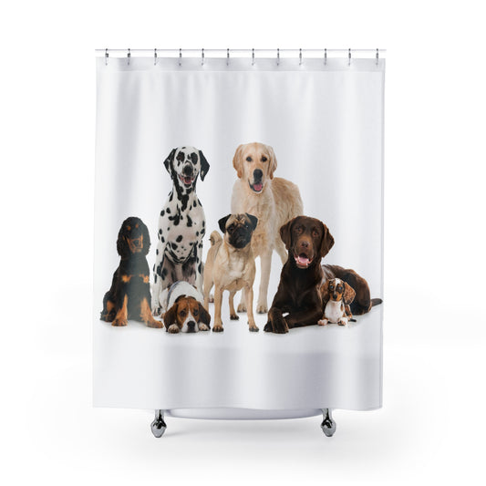 Dogs Shower Curtains