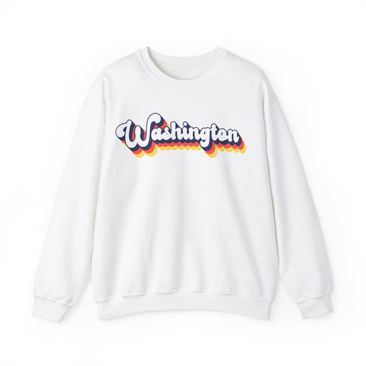 Retro Washington Crewneck Sweatshirt