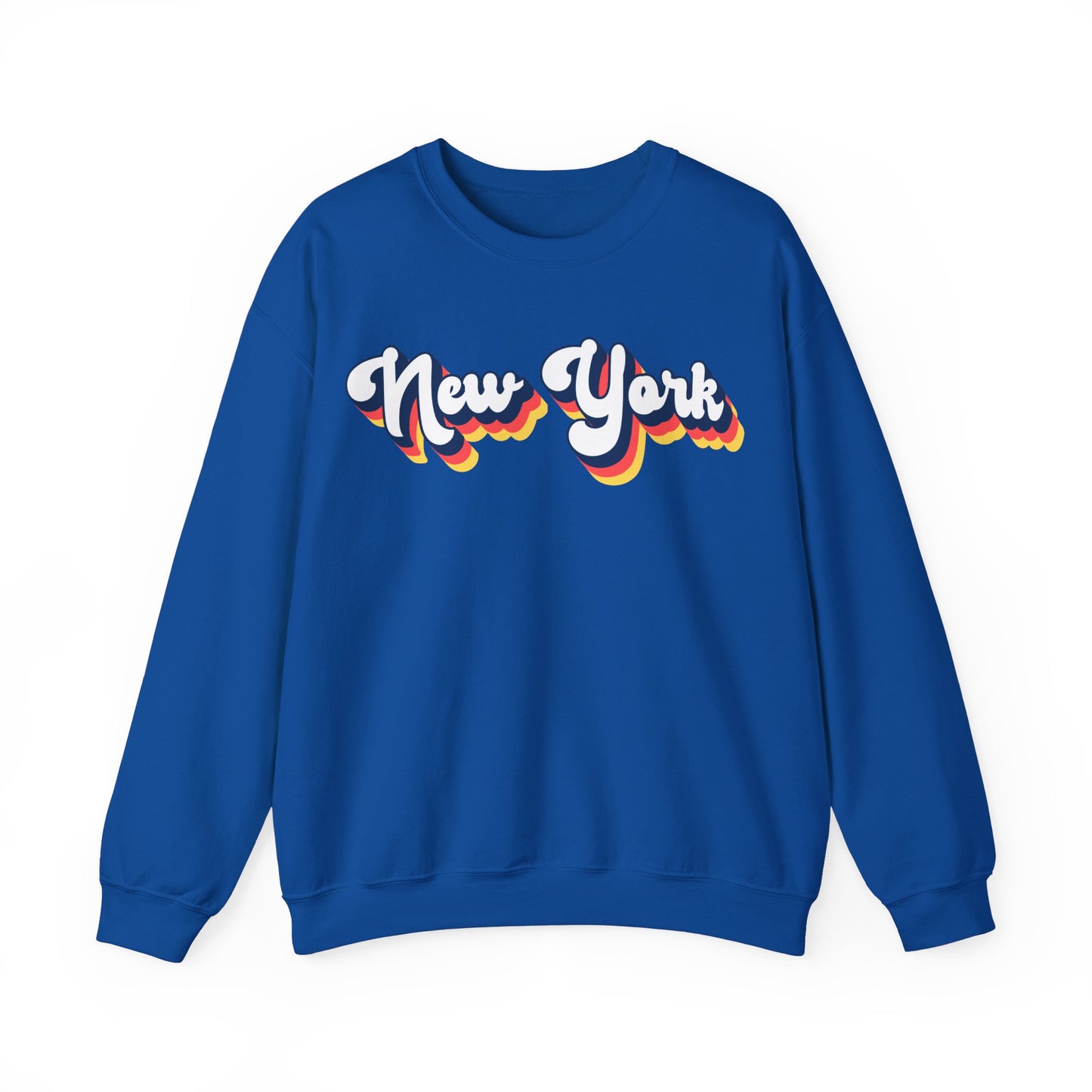 Retro New York Crewneck Sweatshirt