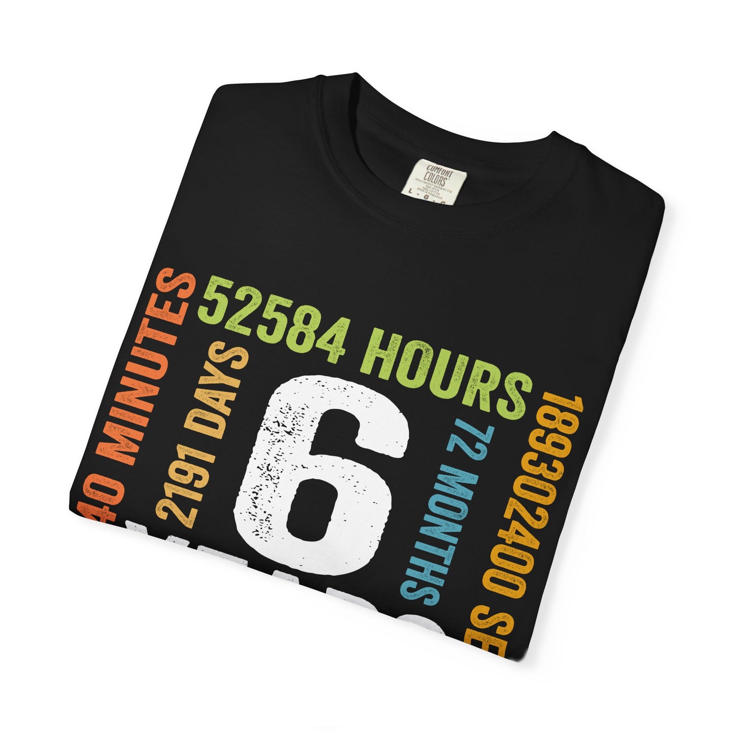 6 Years of Being Awesome T-Shirt — Funny Birthday Tee for Six-Year-Olds