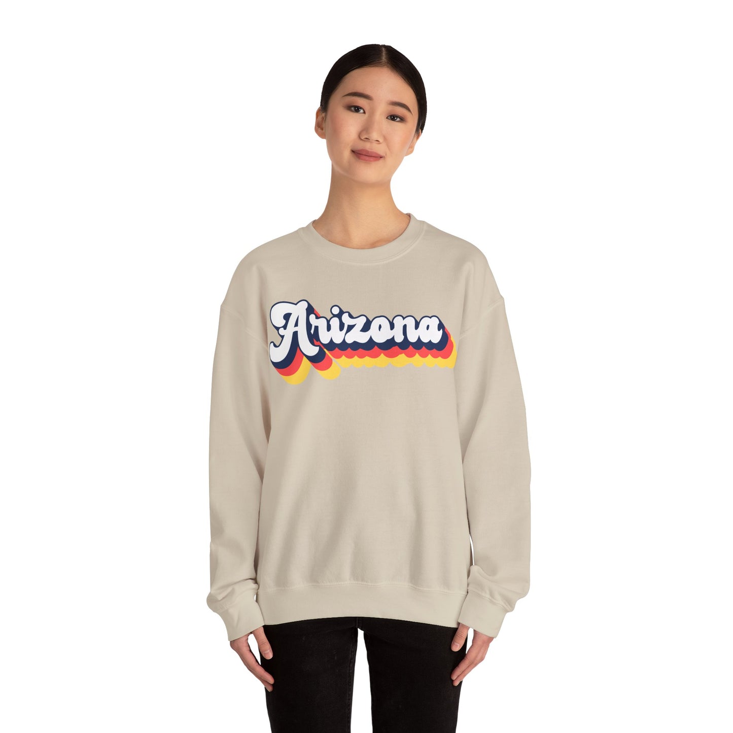 Retro Arizona Crewneck Sweatshirt