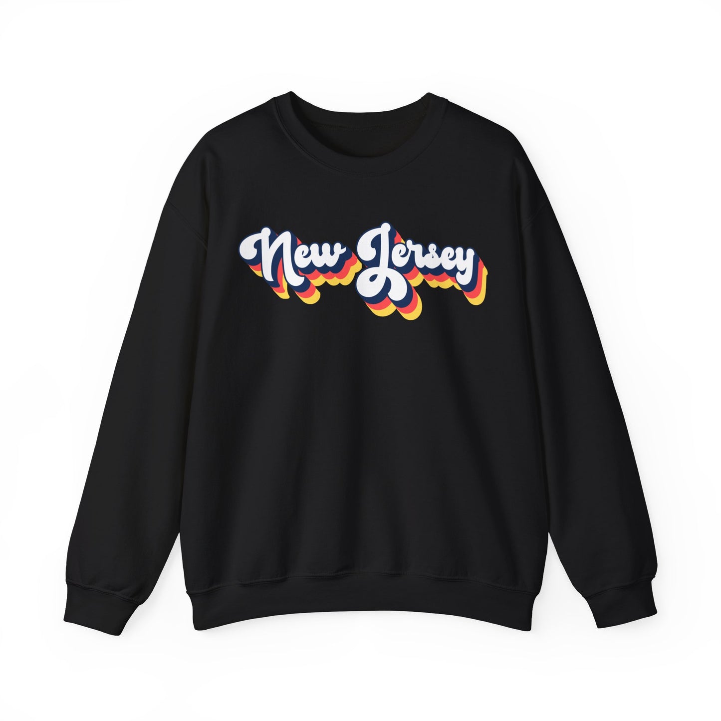 Retro New Jersey Crewneck Sweatshirt