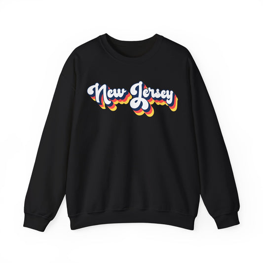 Retro New Jersey Crewneck Sweatshirt