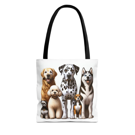 Popular Dog Breeds Tote Bag