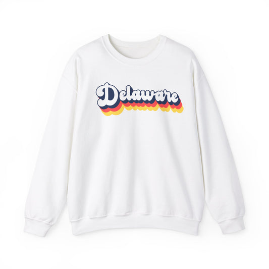 Retro Delaware Crewneck Sweatshirt