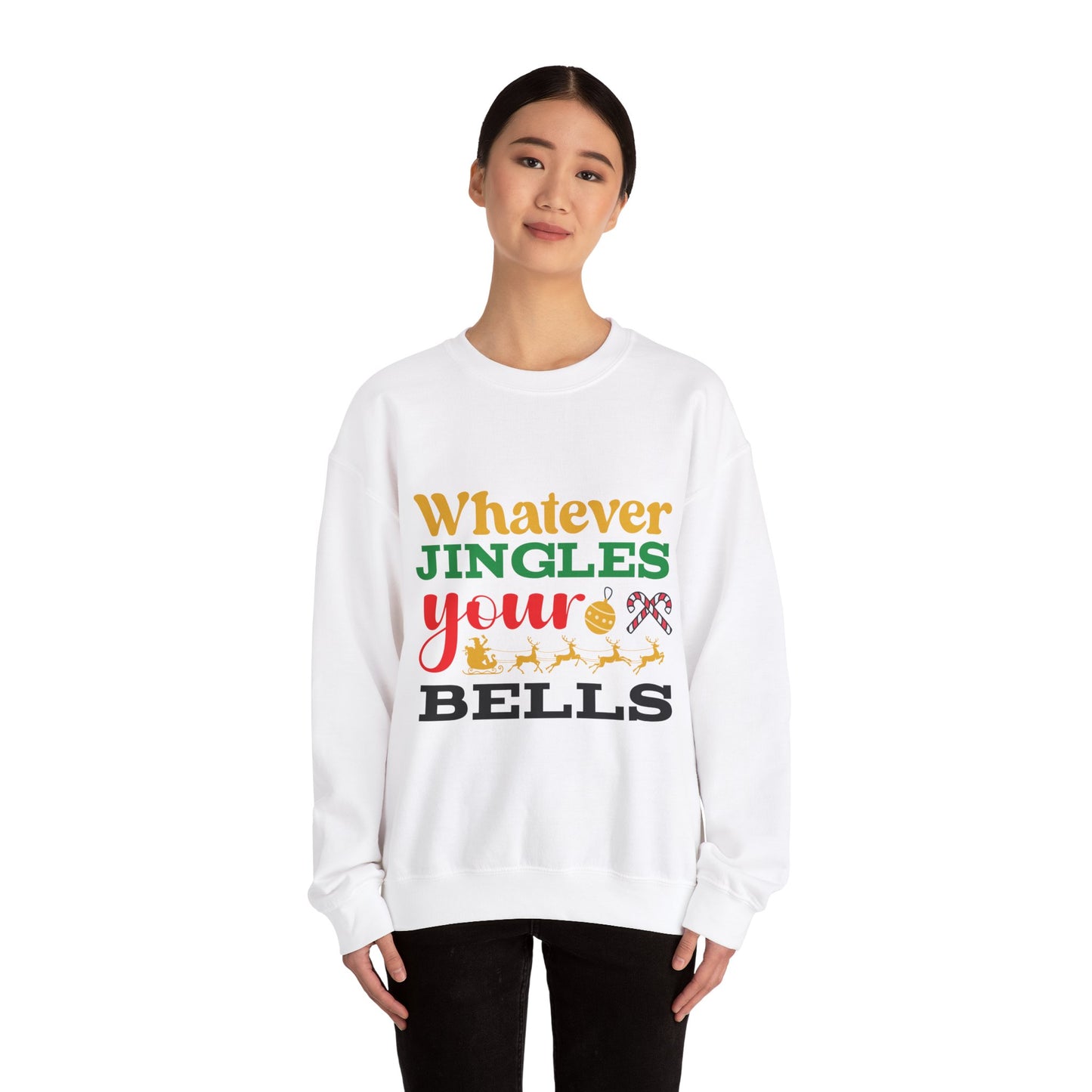 Whatever Jingles Your Bells Unisex Heavy Blend™ Crewneck Sweatshirt