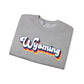 Retro Wyoming Crewneck Sweatshirt