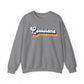 Retro Louisiana Crewneck Sweatshirt