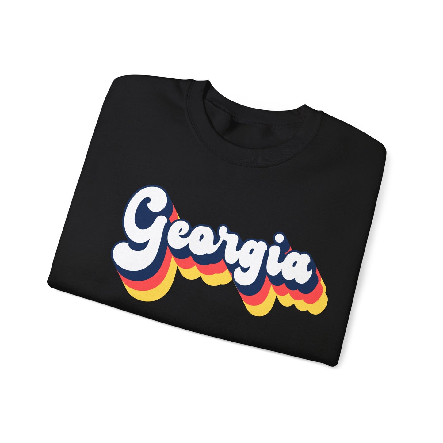 Retro Georgia Crewneck Sweatshirt