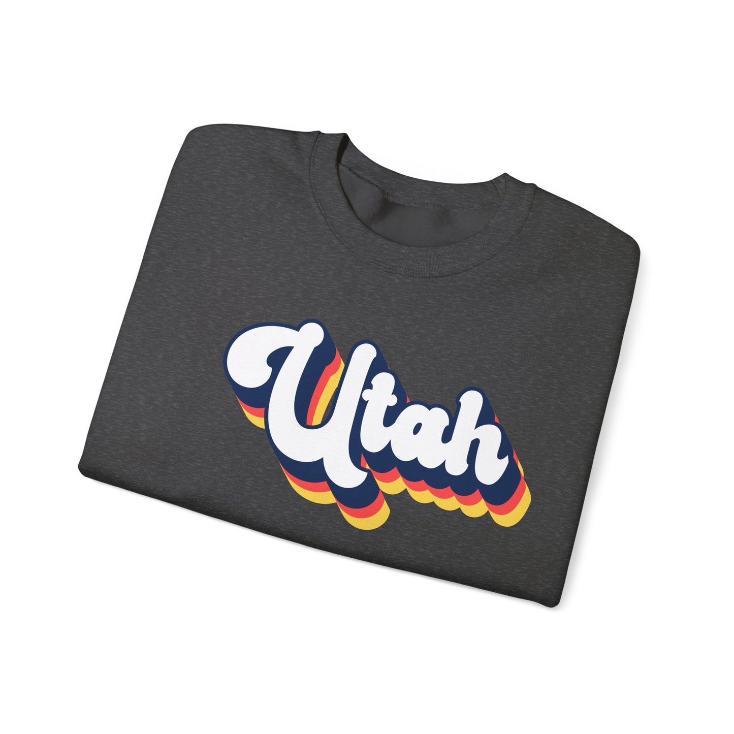 Retro Utah Crewneck Sweatshirt