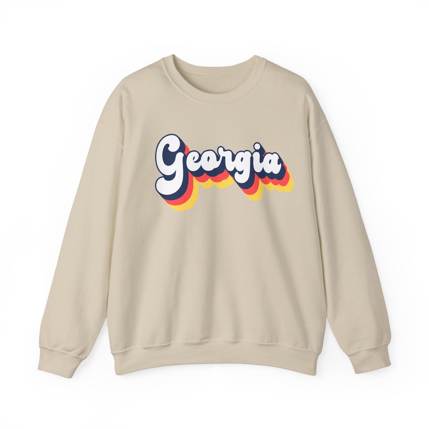 Retro Georgia Crewneck Sweatshirt