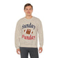 Sunday Funday New England Unisex Heavy Blend™ Crewneck Sweatshirt