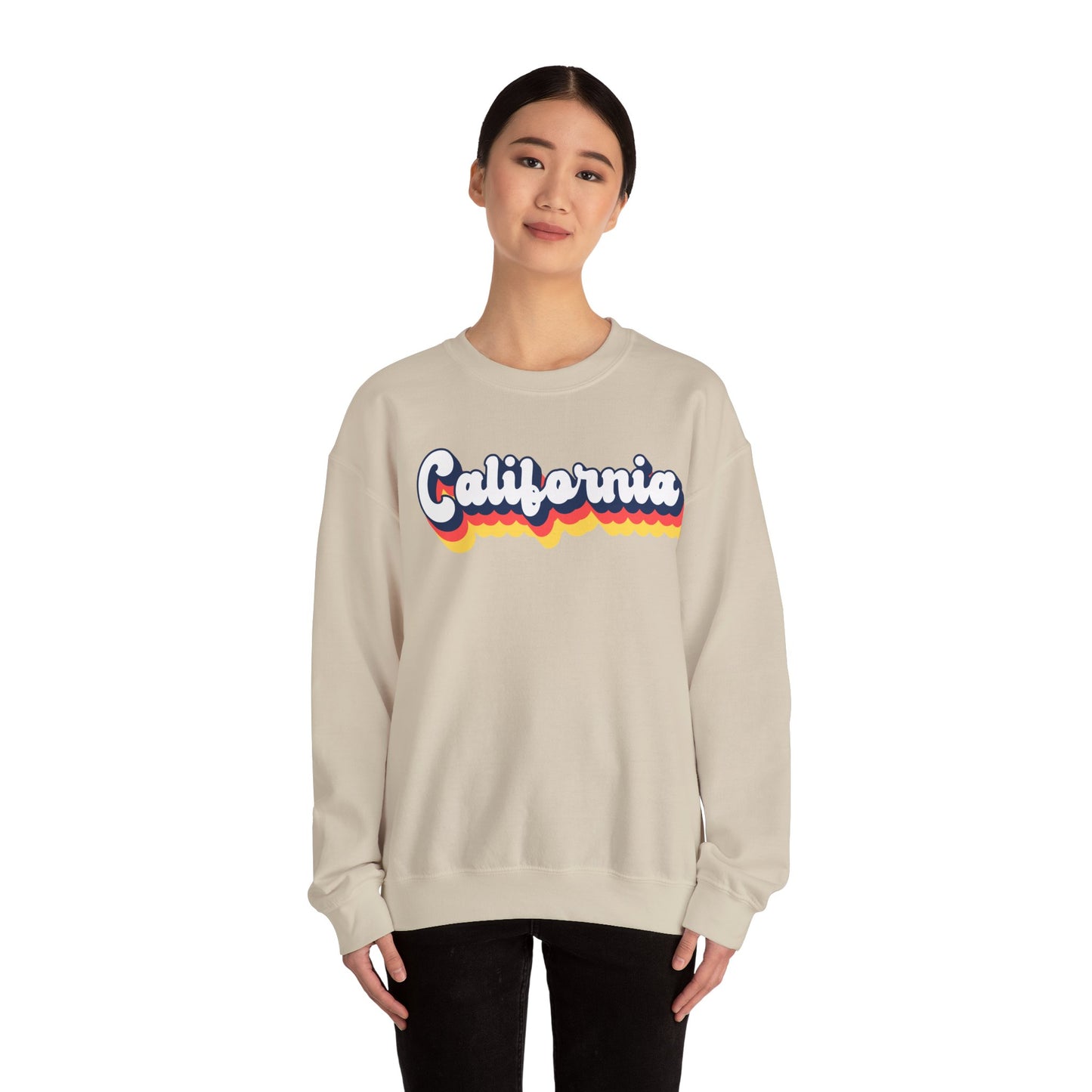 Retro California Crewneck Sweatshirt