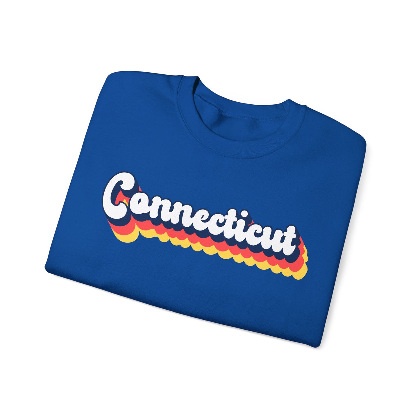 Retro Connecticut Crewneck Sweatshirt