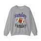 Sunday Funday Baltimore Unisex Heavy Blend™ Crewneck Sweatshirt