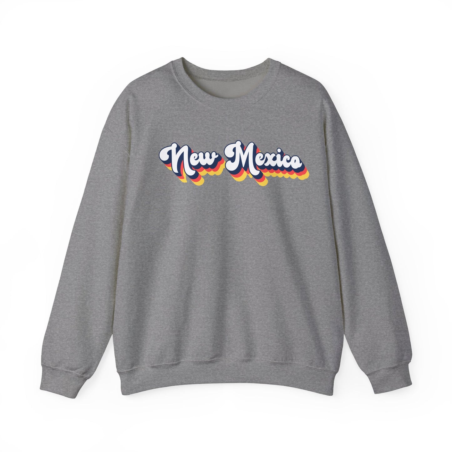 Retro New Mexico Crewneck Sweatshirt