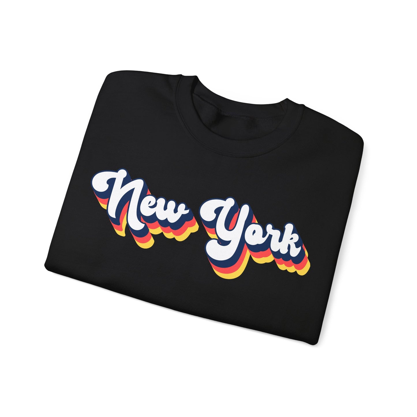 Retro New York Crewneck Sweatshirt