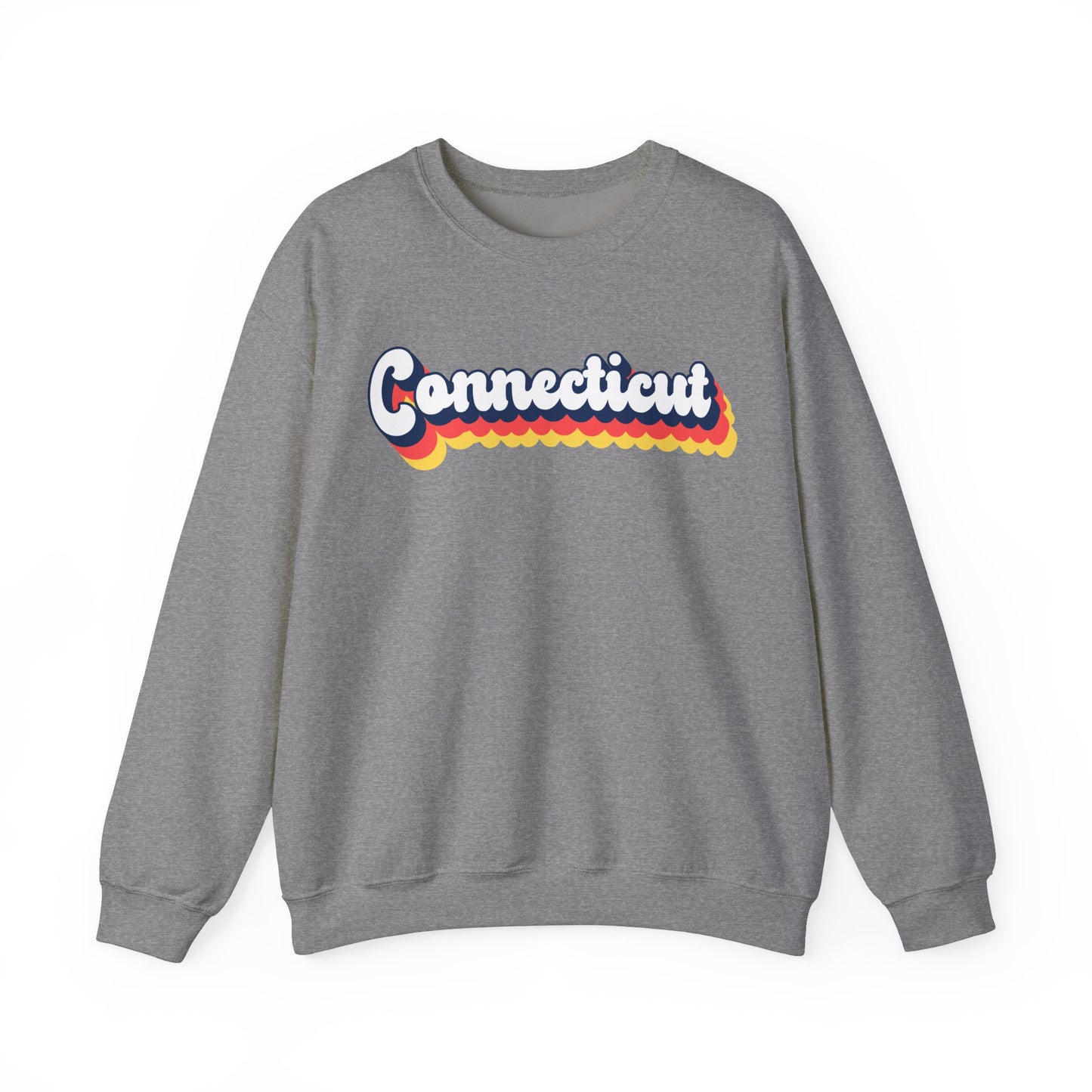 Retro Connecticut Crewneck Sweatshirt