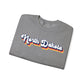 Retro North Dakota Crewneck Sweatshirt