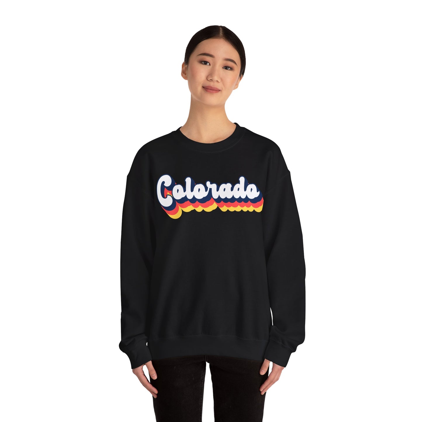 Retro Colorado Crewneck Sweatshirt