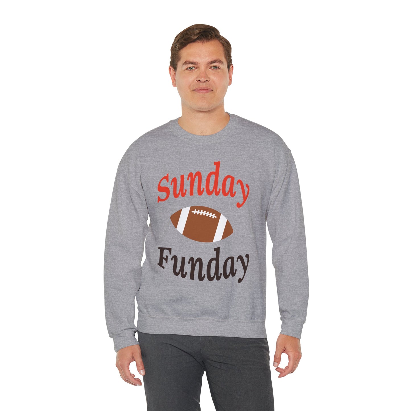 Sunday Funday Cleveland Unisex Heavy Blend™ Crewneck Sweatshirt