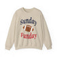 Sunday Funday New England Unisex Heavy Blend™ Crewneck Sweatshirt