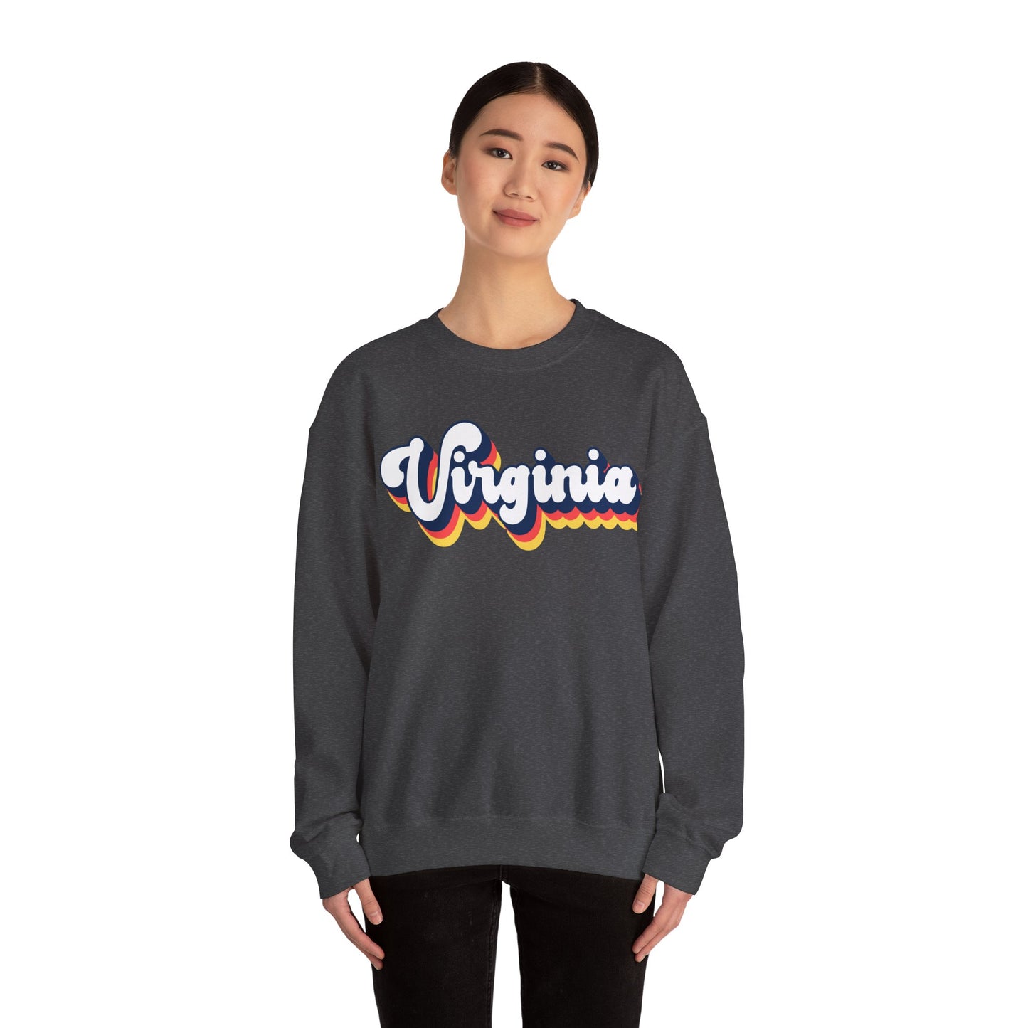 Retro Viginia Crewneck Sweatshirt