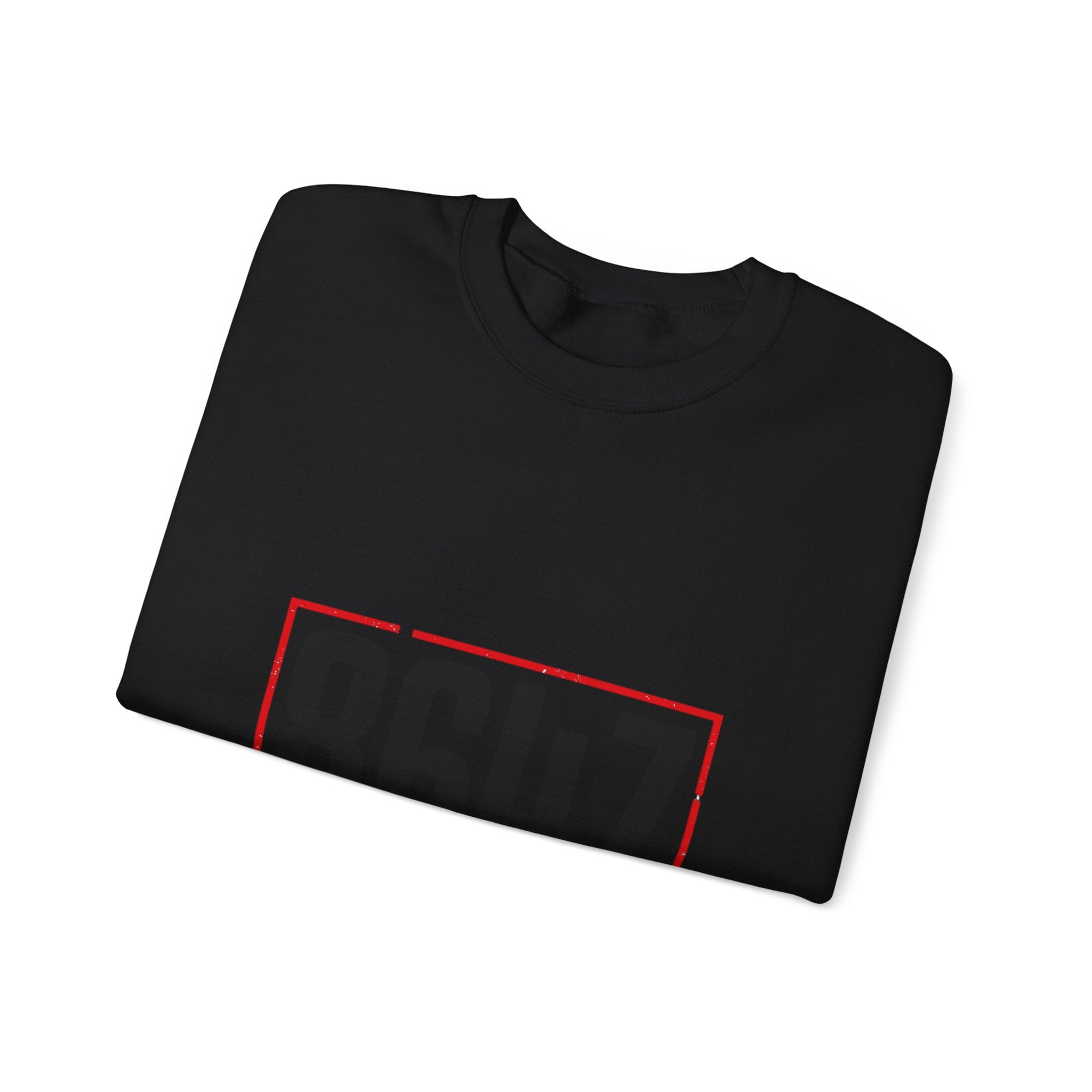 8647 Political Typography Crewneck, stencil distressed civic expression sweatshirt
