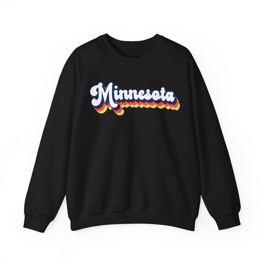 Retro Minnesota Crewneck Sweatshirt