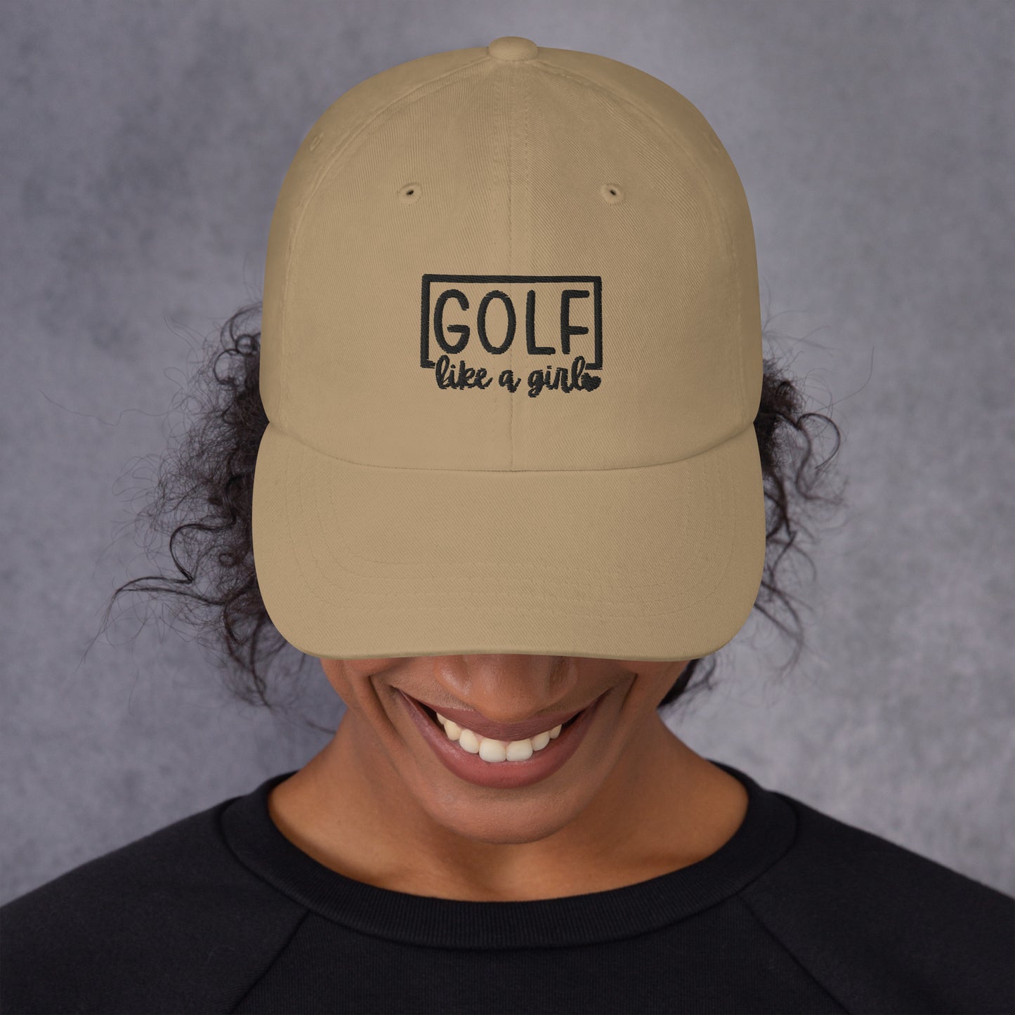 Golf Like a Girl Dad hat