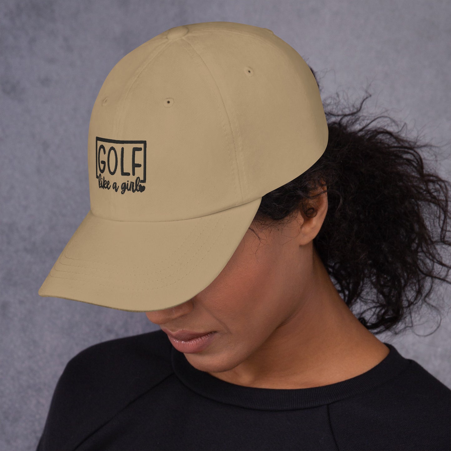 Golf Like a Girl Dad hat