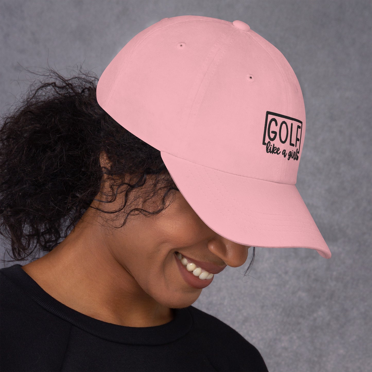 Golf Like a Girl Dad hat