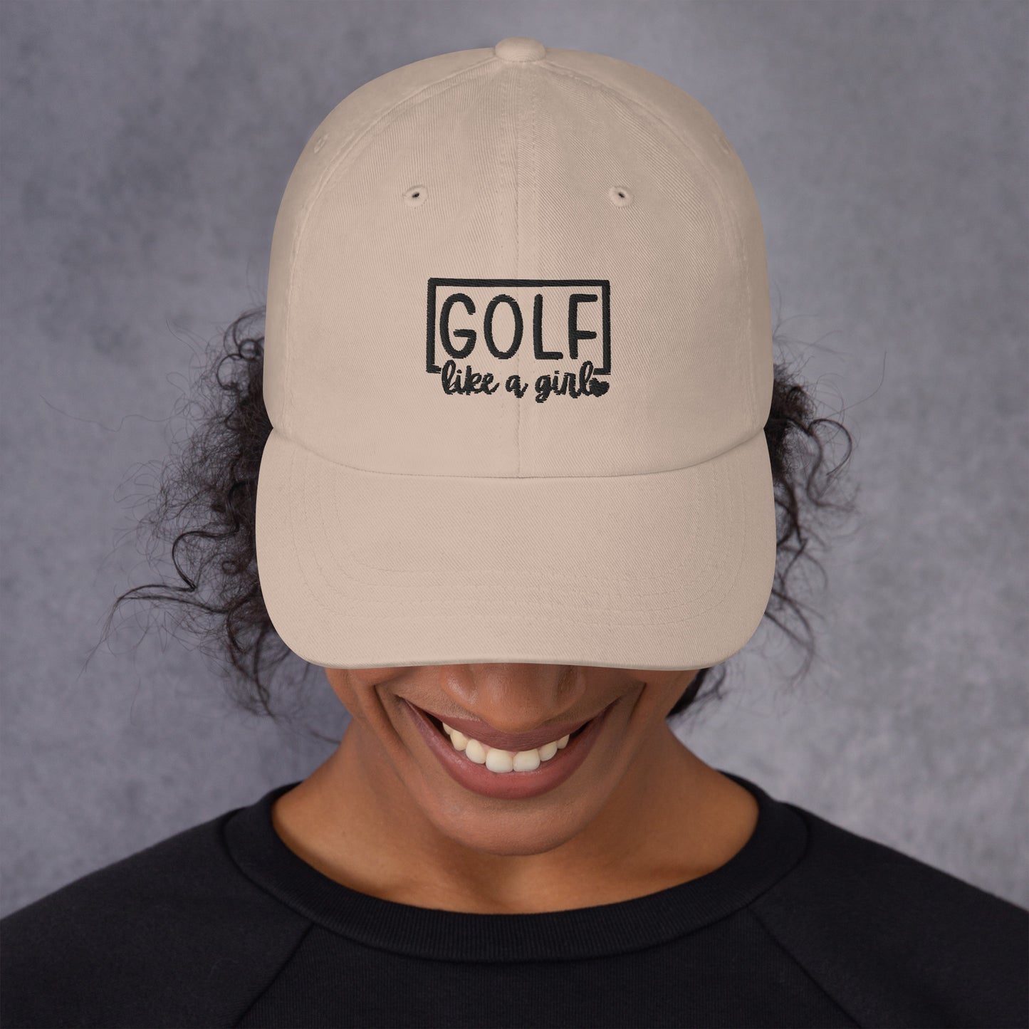 Golf Like a Girl Dad hat