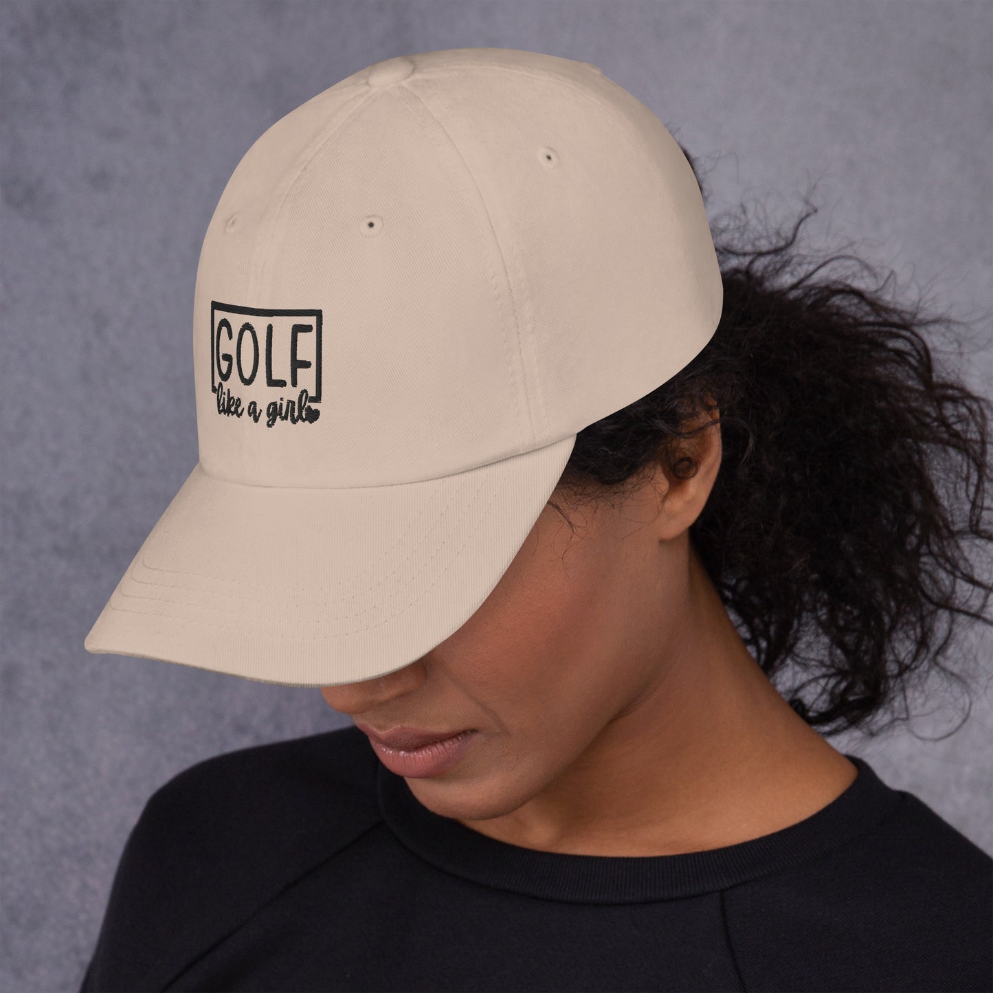 Golf Like a Girl Dad hat