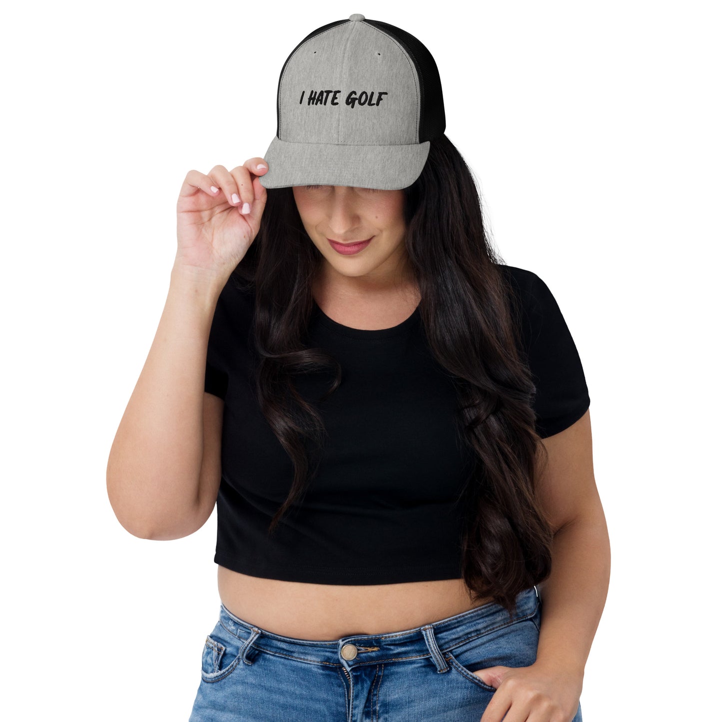 I Hate Golf Trucker Cap