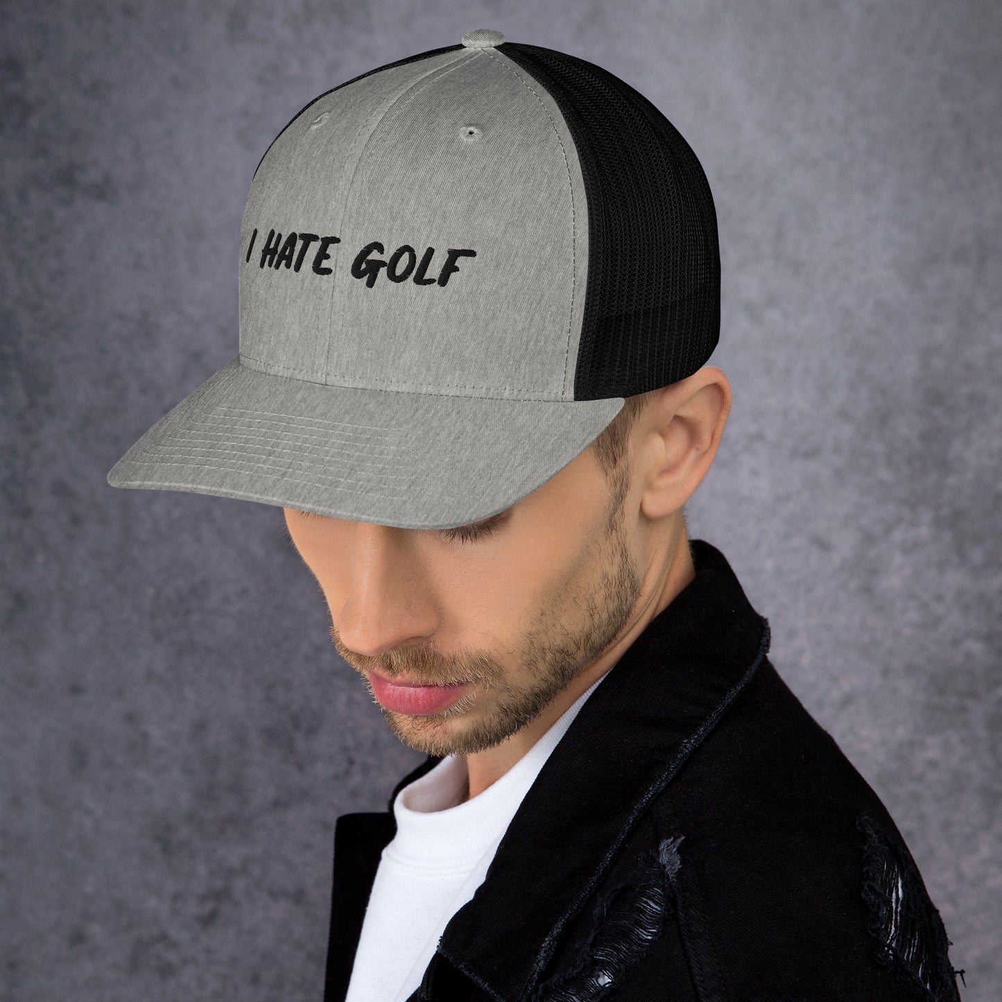 I Hate Golf Trucker Cap